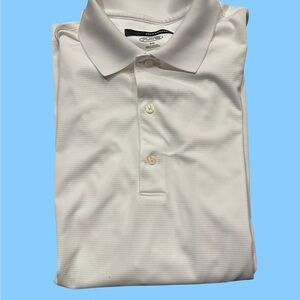 Greg Norman Collection White Polo Shirt